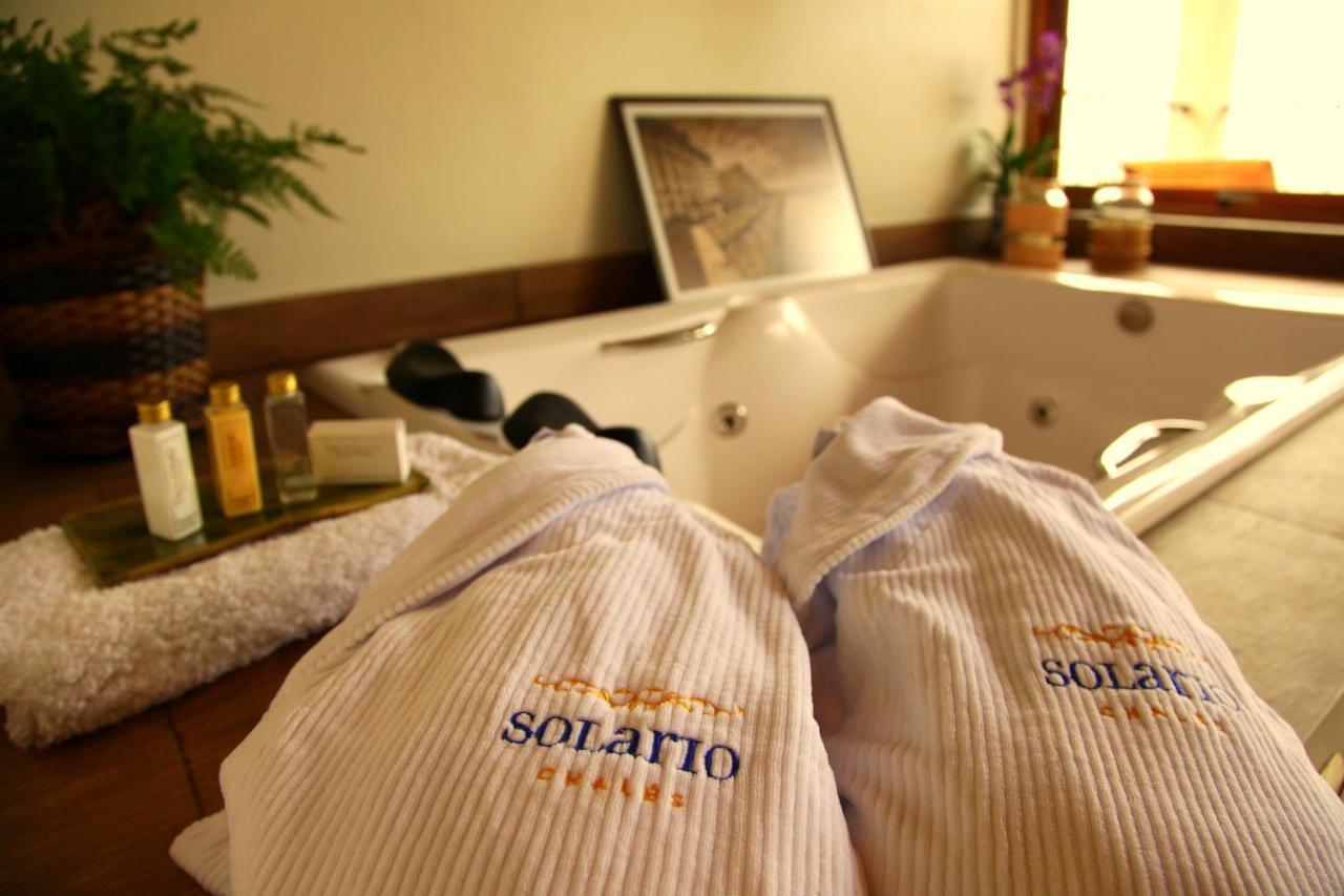 Solario Chales Hotell Bueno Brandão Exteriör bild
